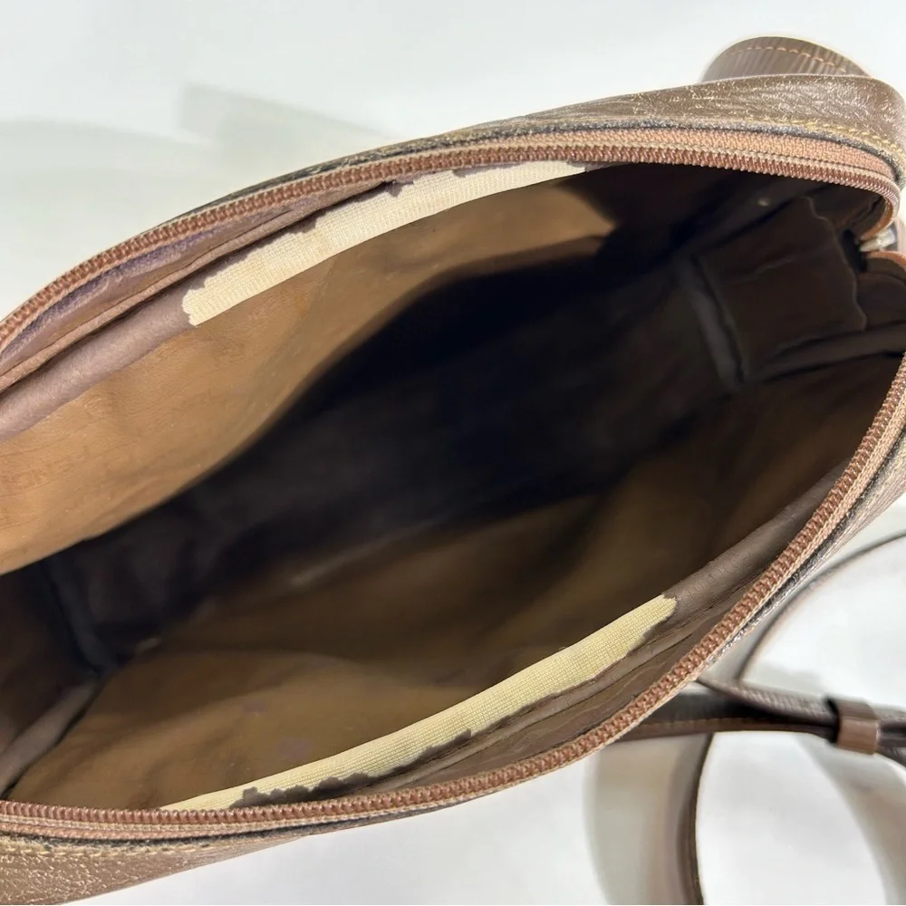 FENDI Unisex Vintage Zucca Crossbody Bag - Picture 12 of 14